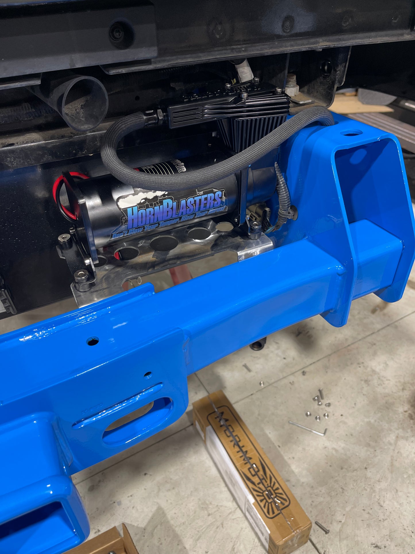AnyLevel train horn cradle kit superduty