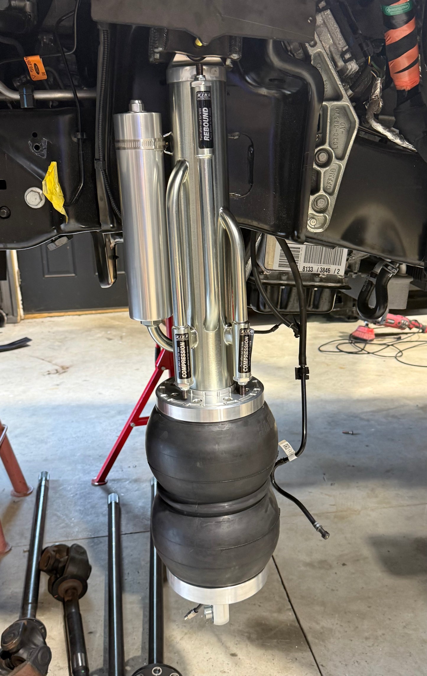 King air bag bypass shock 3.0 Triple bypass 10-14" travel