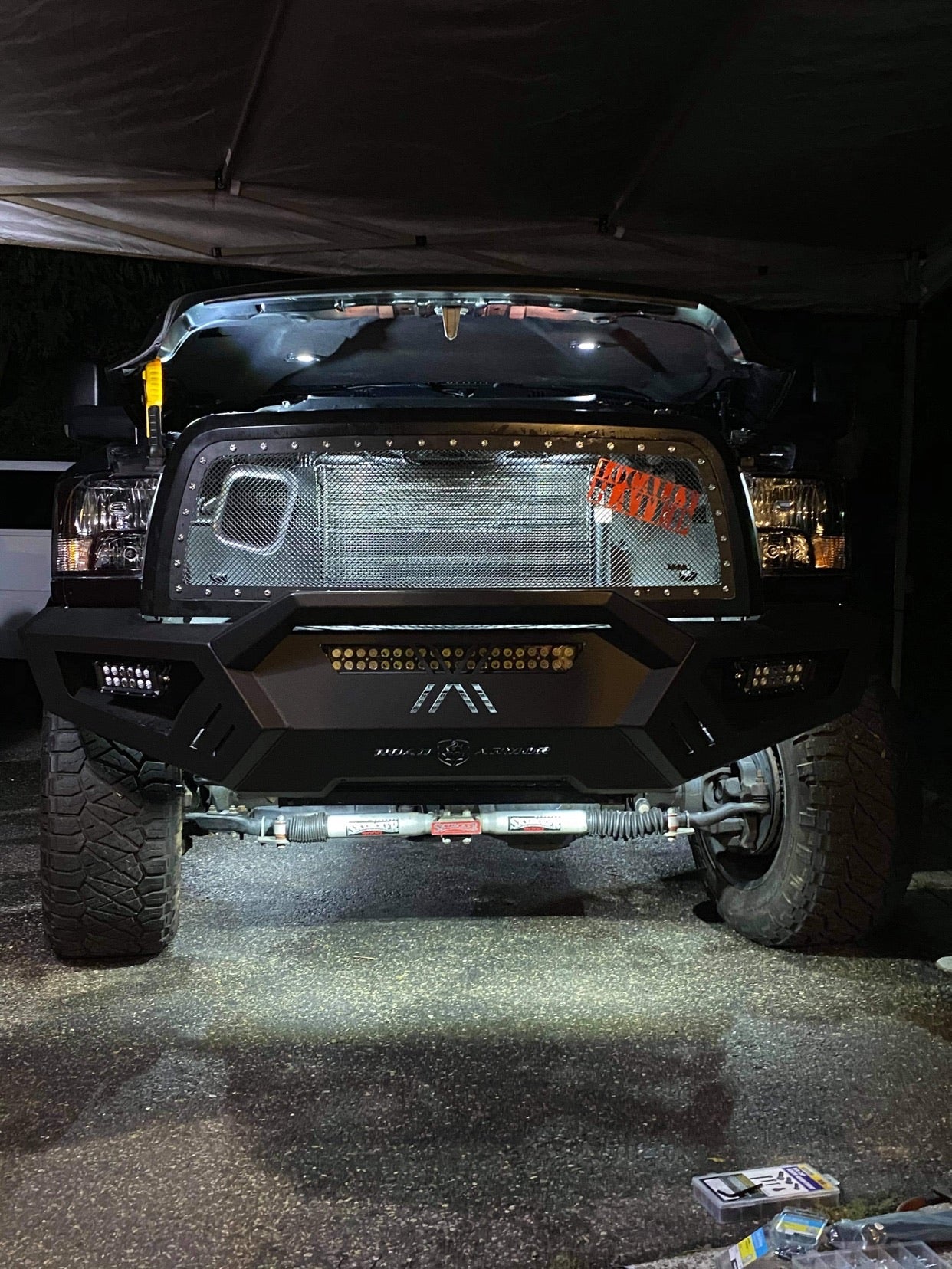 LED ROCK LIGHT MOUNTING BRACKETS