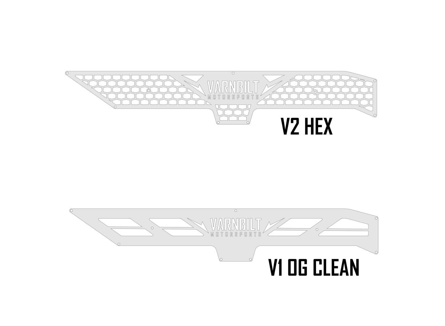 14-18 Gmc Chevy 1500 rear frame overlays