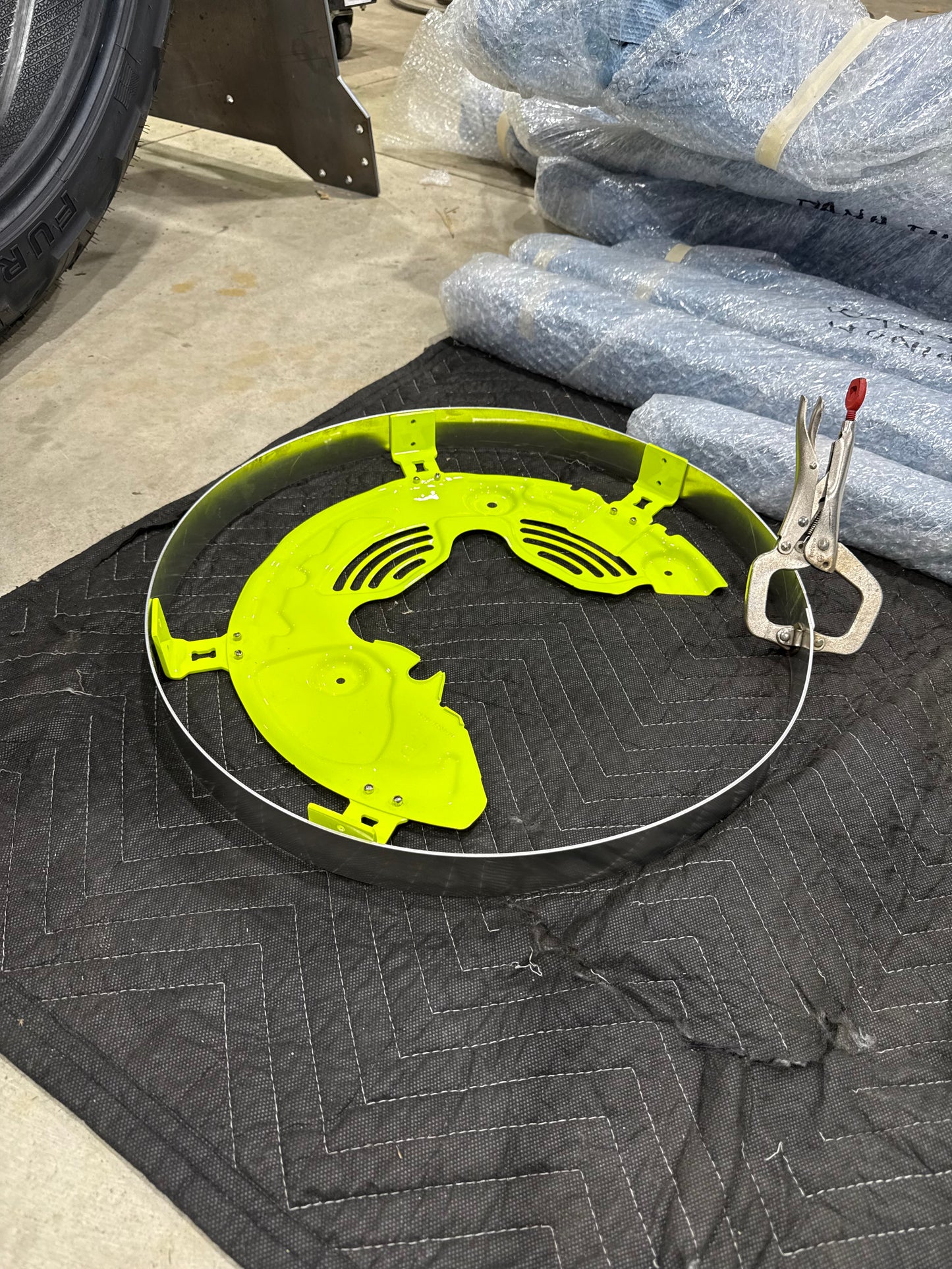 17-26 superduty f250/f350f450 diy led wheel ring bracket setup