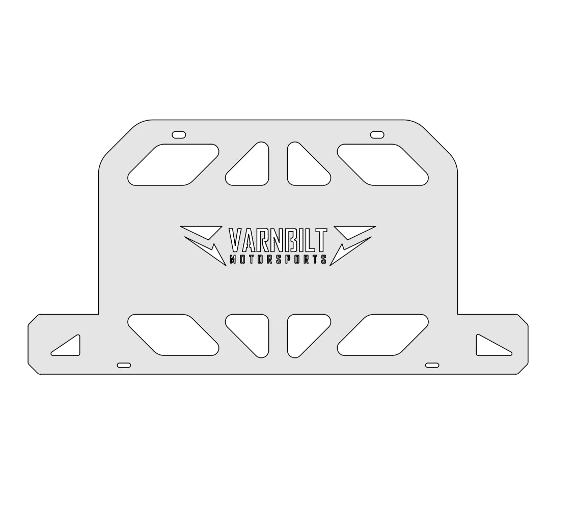 14-18 Gmc/Chevy 1500 fabricated splash shield