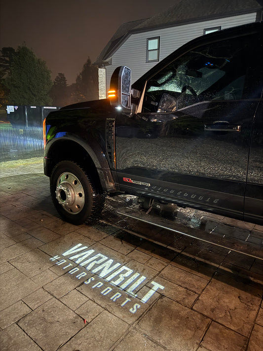 17-26 Superduty custom logo mirror puddle light F250/F350/F450/F550