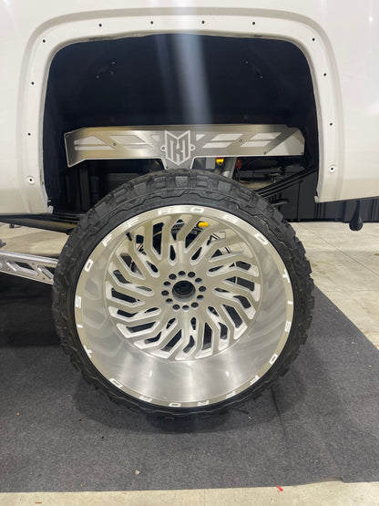 14-18 Gmc Chevy 1500 rear frame overlays