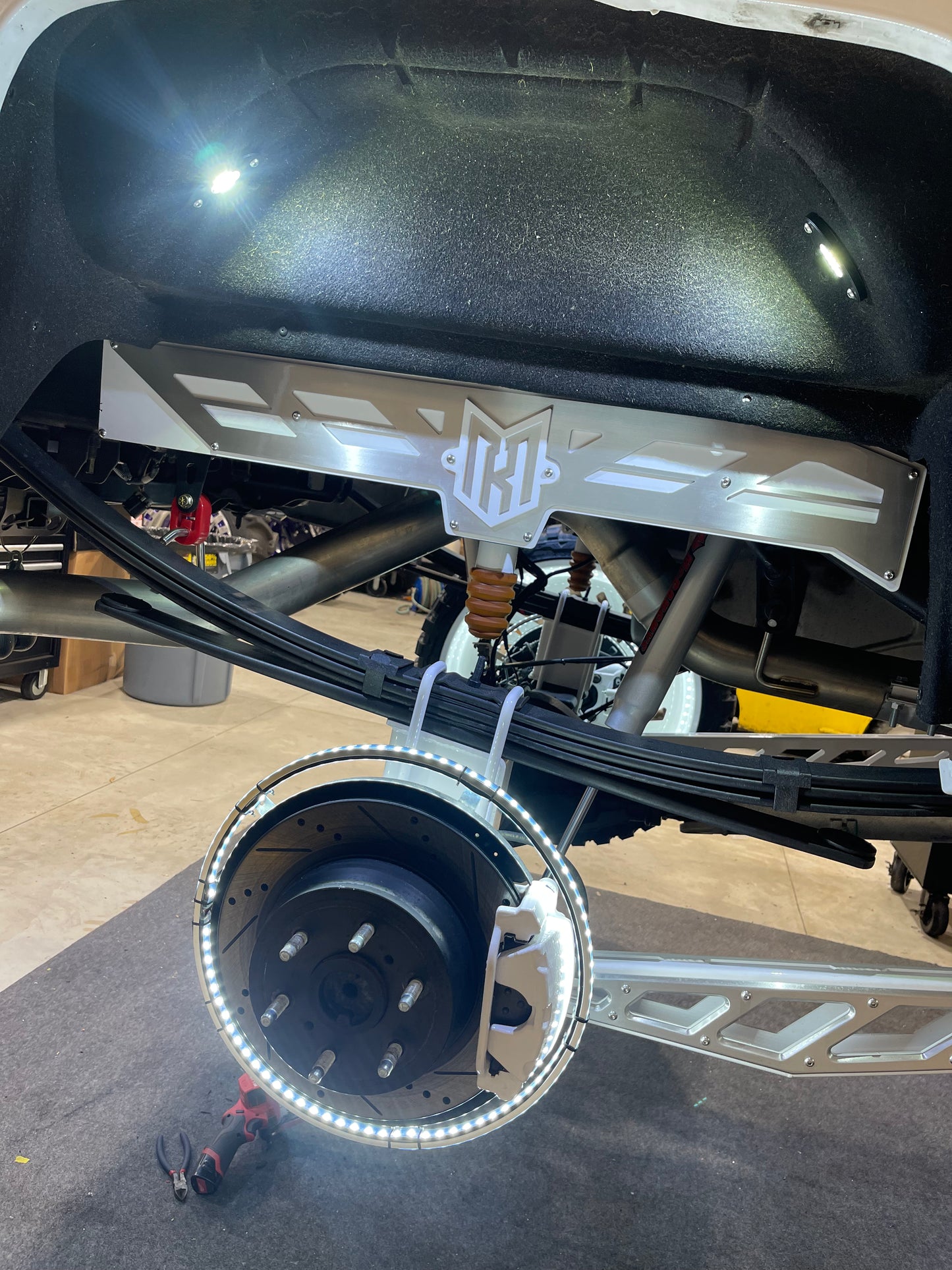 14-18 Gmc Chevy 1500 rear frame overlays