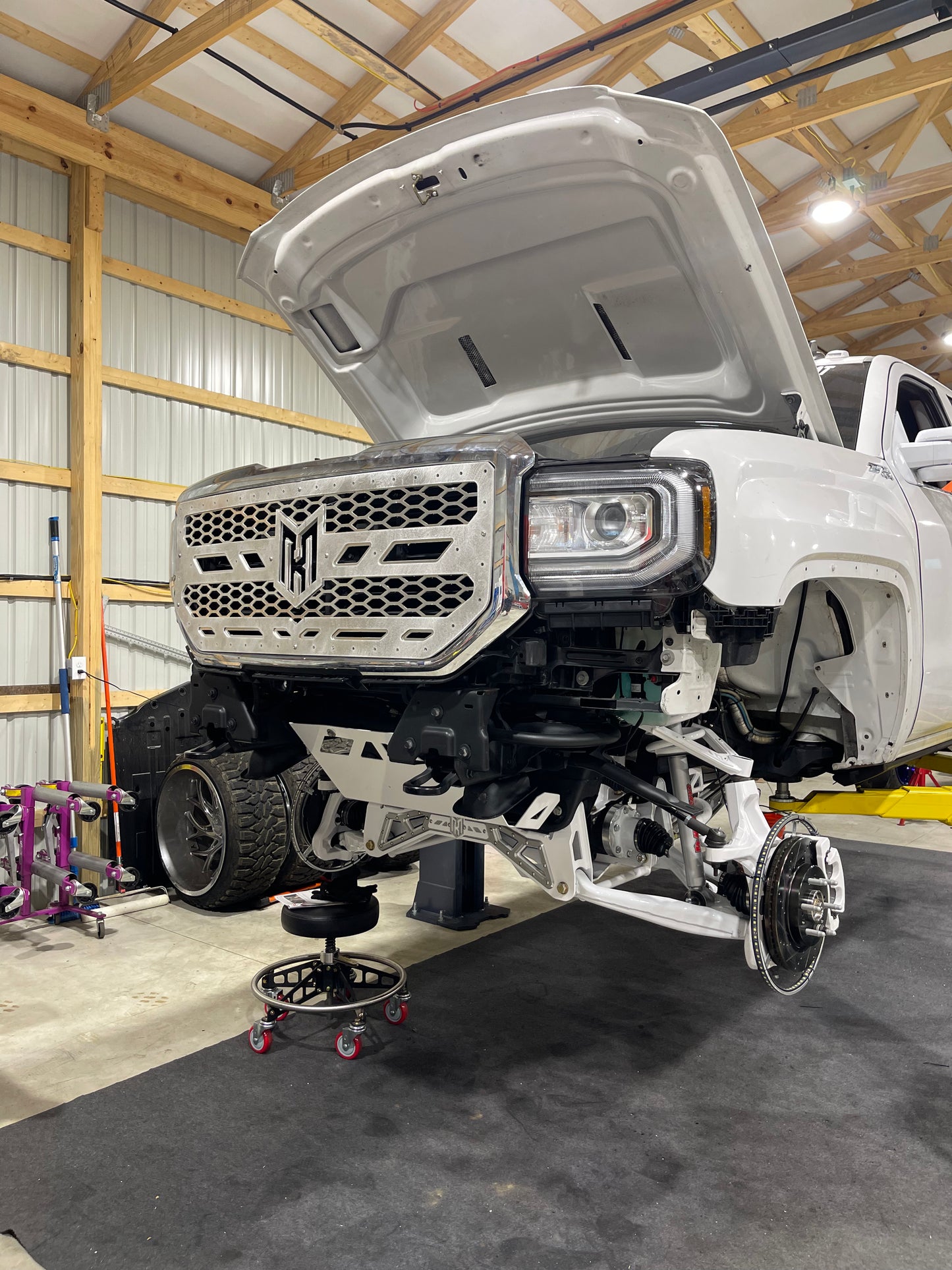 14-18 Gmc/Chevy 1500 fabricated splash shield