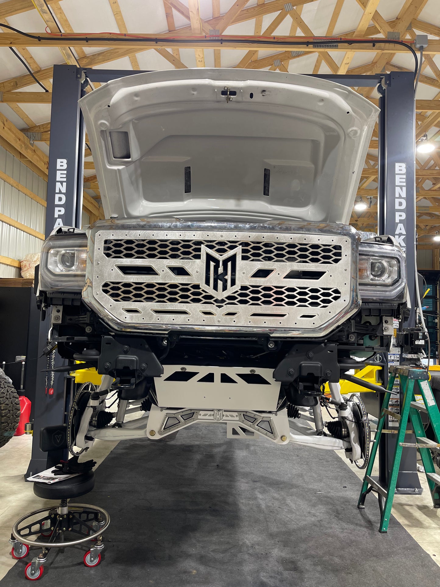 14-18 Gmc/Chevy 1500 fabricated splash shield