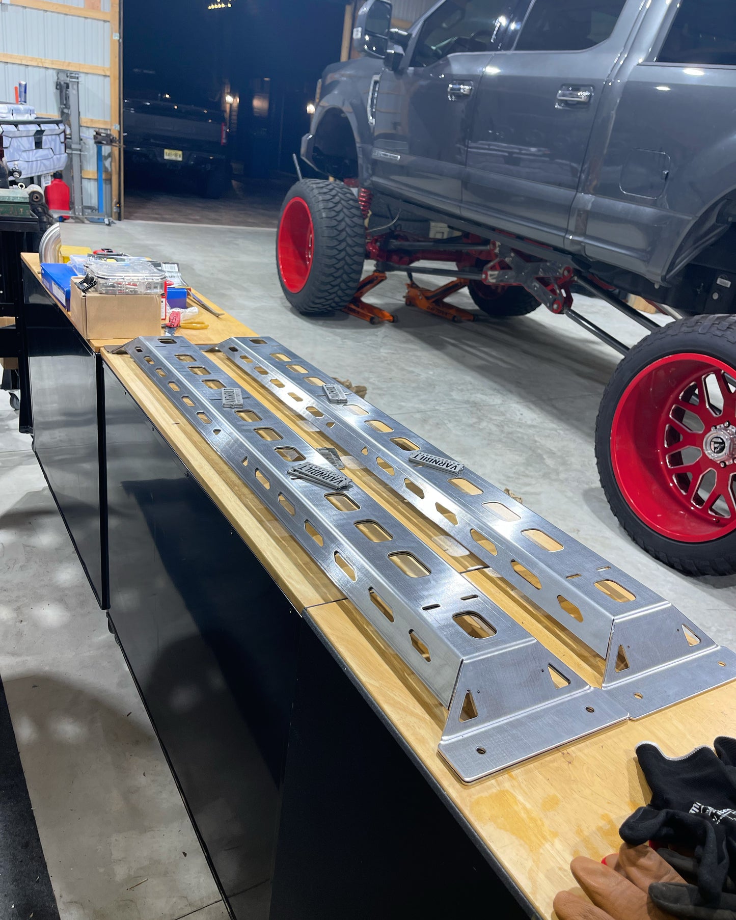 Polaris ranger bed mounted tower speaker rack