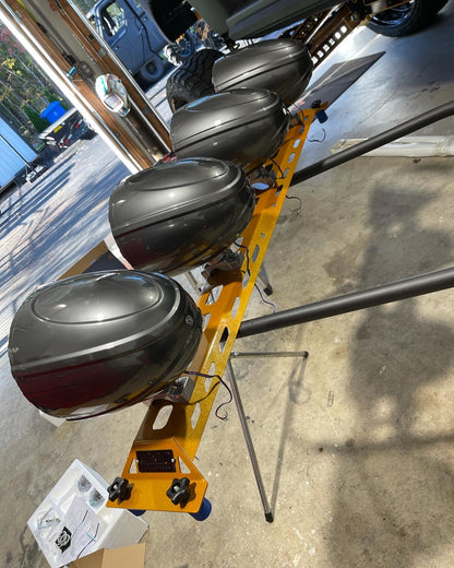 Polaris ranger bed mounted tower speaker rack